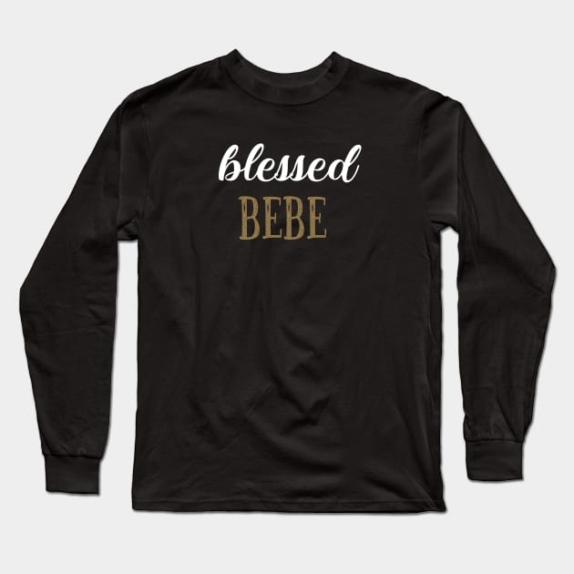 Blessed BeBe Long Sleeve T-Shirt by FruitflyPie
